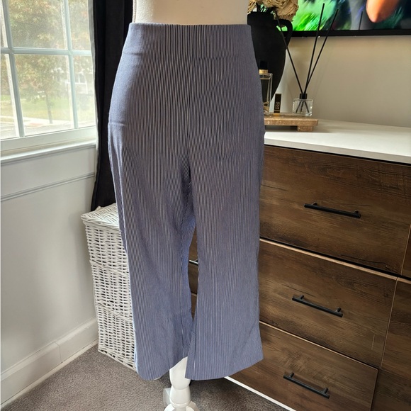 Counterparts Navy and White Striped Pants - Picture 4 of 6